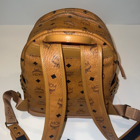 MCM Stark Side Stud Small Backpack - Picture 6 of 16